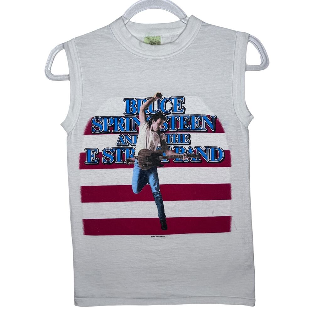1984 Bruce Springsteen Born In The USA Tour Band Single Stitch Tee Unisex XS USA